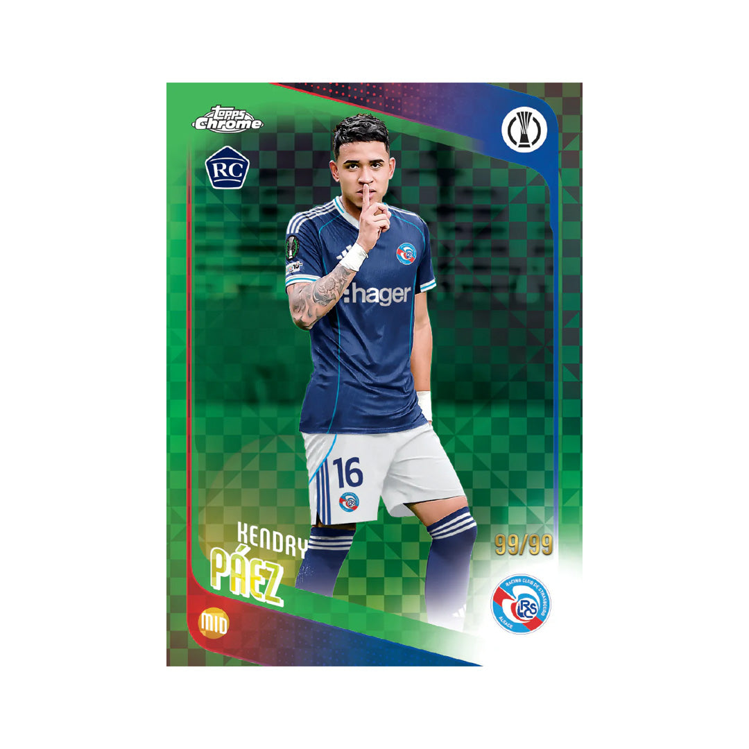 Topps Chrome® UEFA Club Competitions 2025-26 – Mega Box