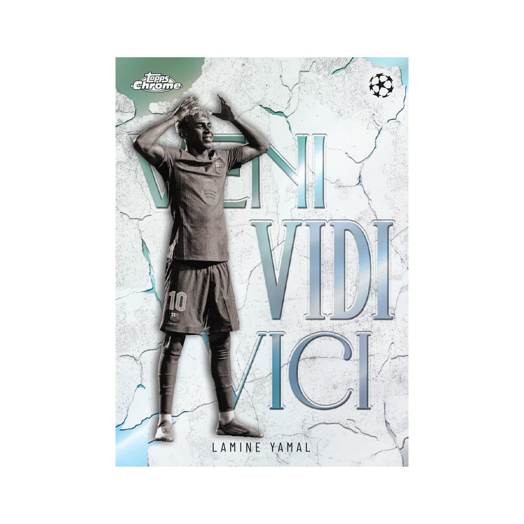 Topps Chrome® UEFA Club Competitions 2025-26 – Value Box