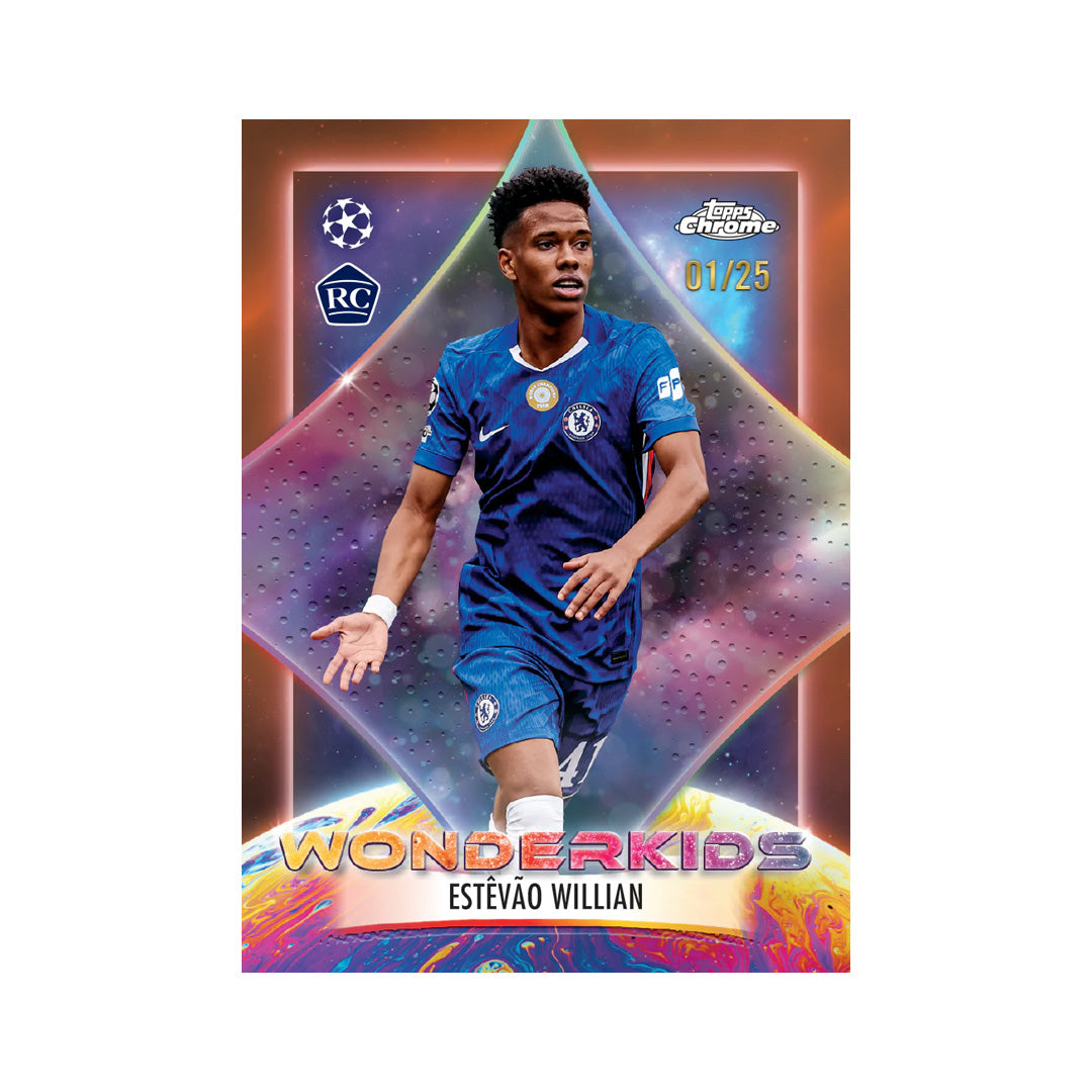 Topps Chrome® UEFA Club Competitions 2025-26 – Value Box
