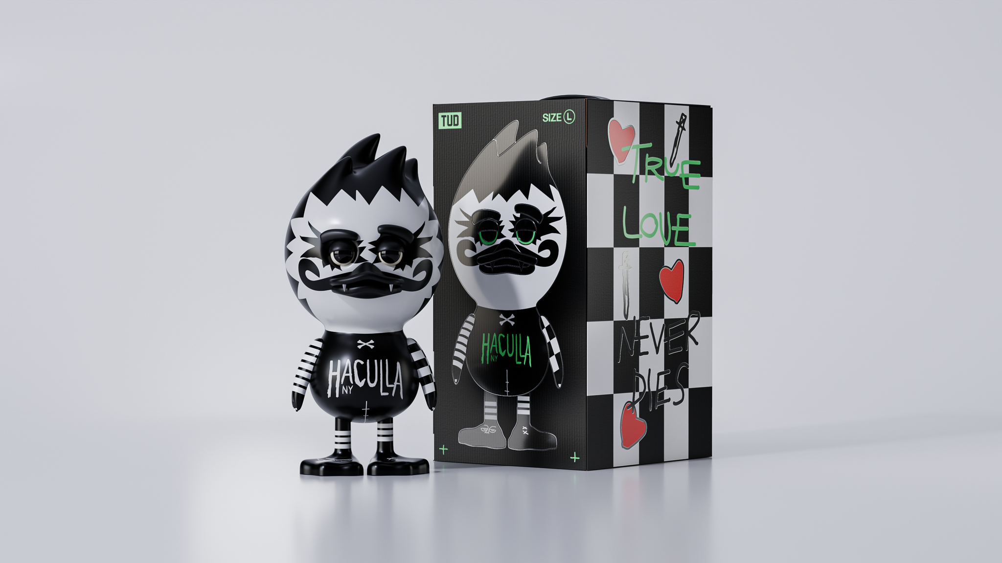 TUD x Harif Guzman – Duckulla: Gothic Punk-Inspired Art Collectible