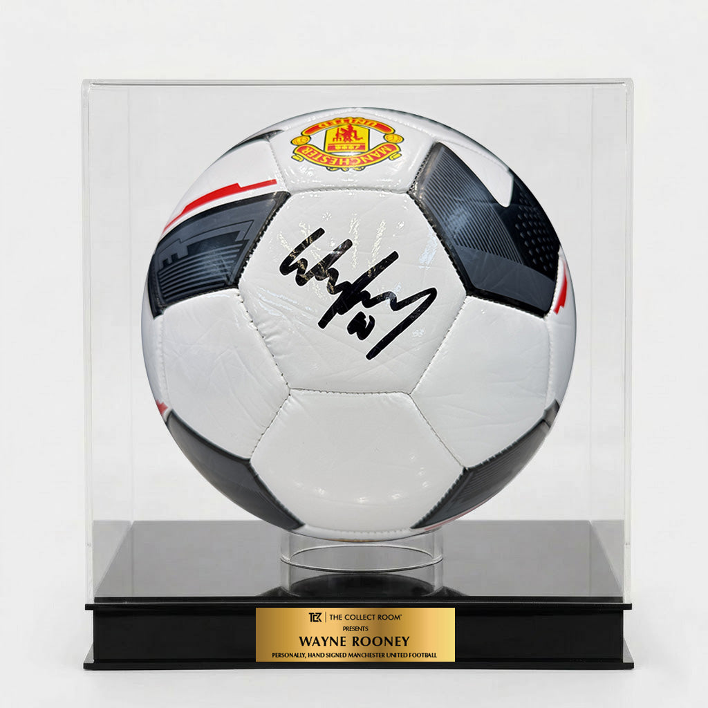 Wayne Rooney Signed Manchester United Football