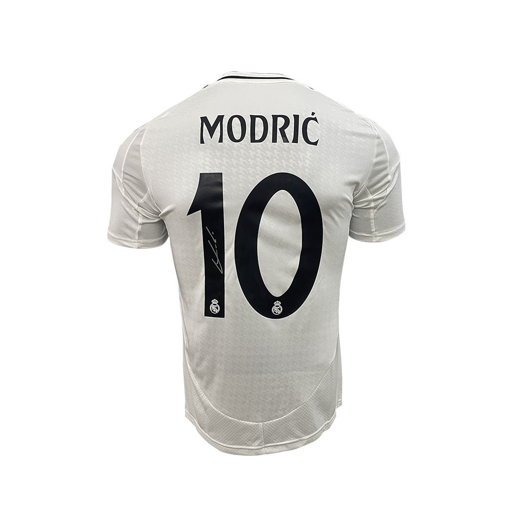 Luka Modric Signed Real Madrid 2024-25 Home Shirt