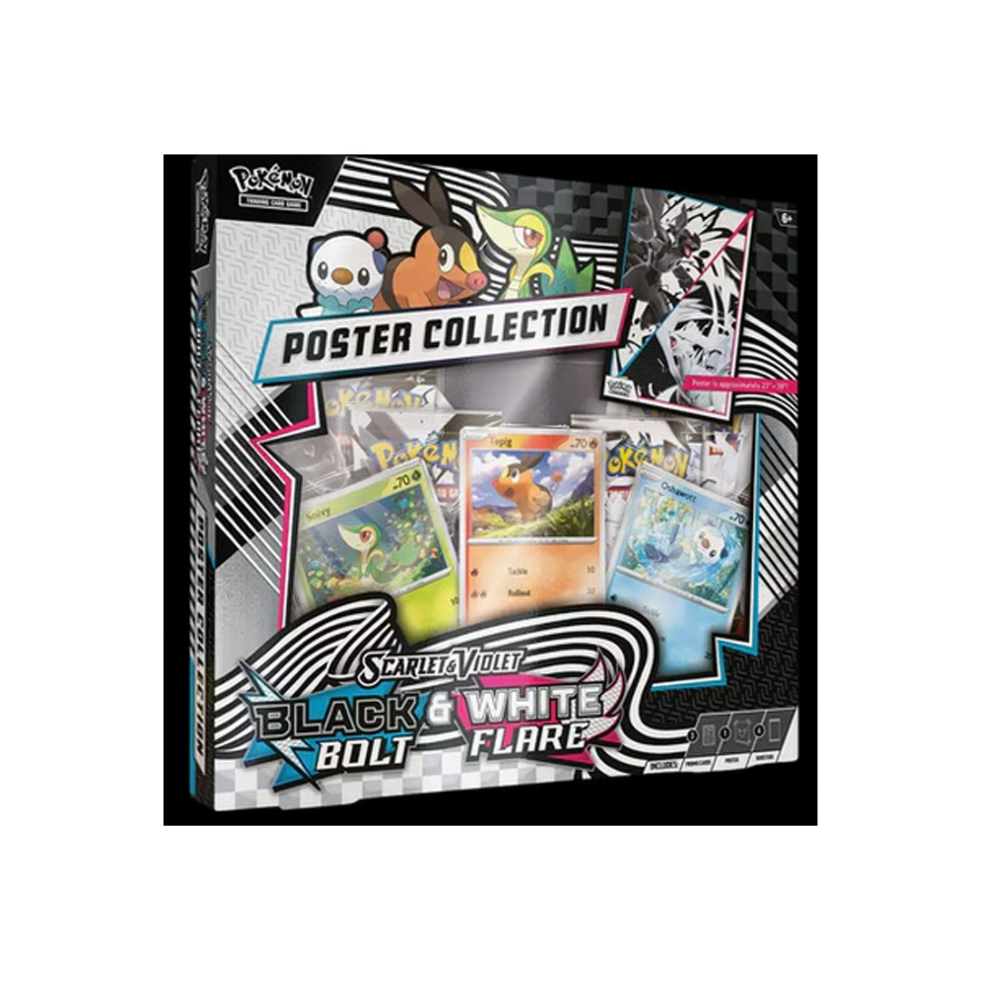 Pokémon TCG:Black Bolt & White Flare Poster Collection
