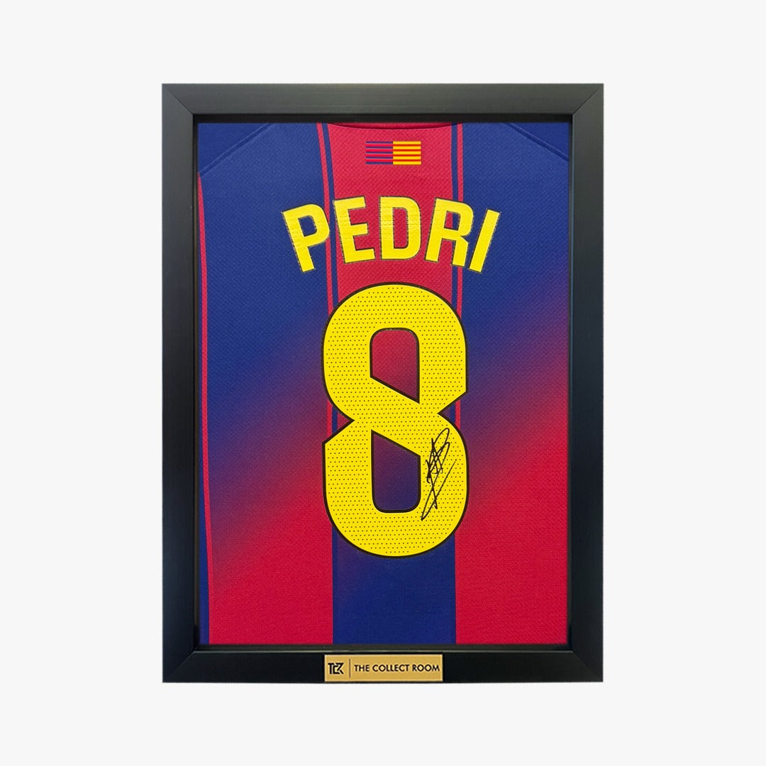 Pedri signed FC Barcelona Home 2025-2026 Jersey