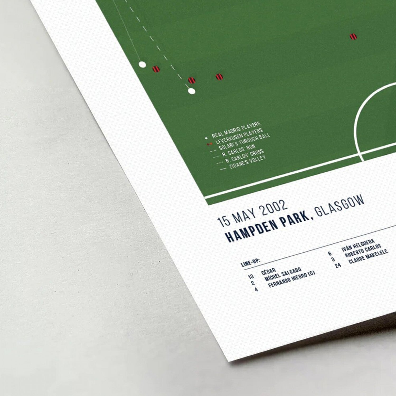 Zidane's famous volley goal against Bayer Leverkusen