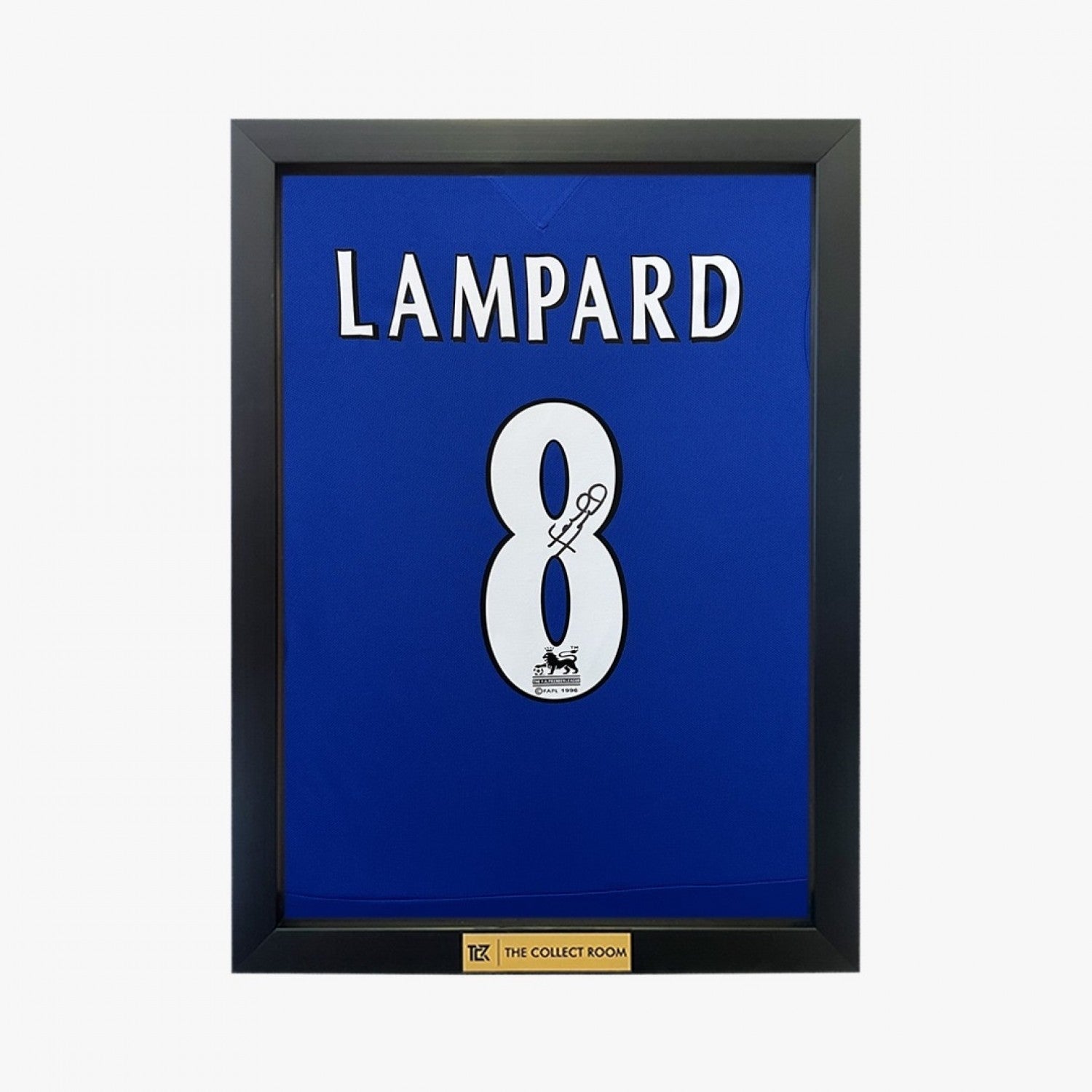 Frank Lampard Back Signed Chelsea 2005-06 Home Jersey