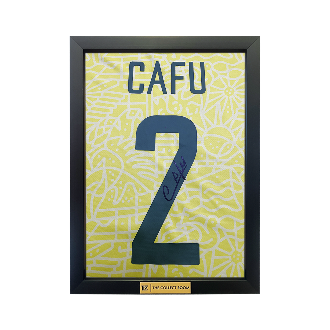 Cafu Signed Brazil 2024 Shirt