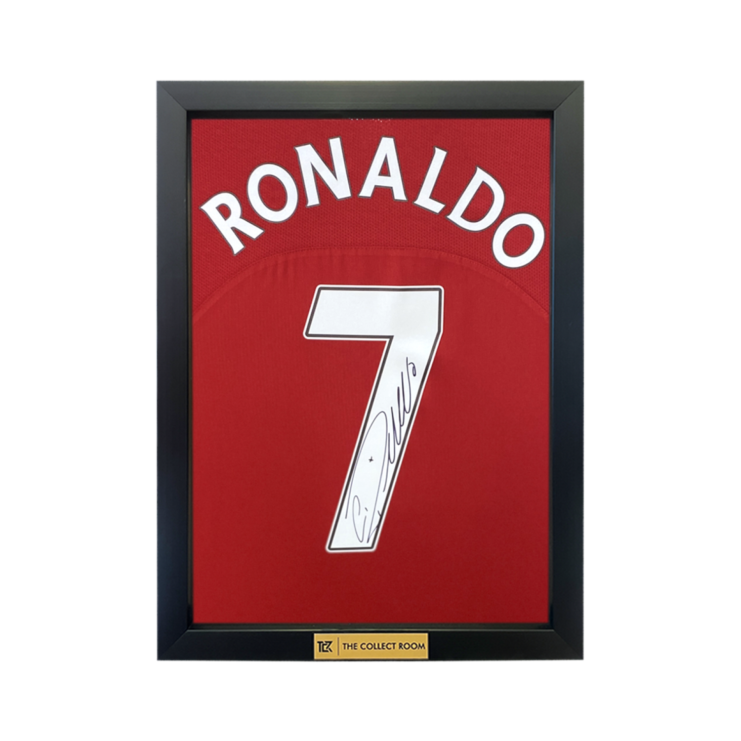 Cristiano Ronaldo Back Signed Manchester United 2003-04 Retro Jersey