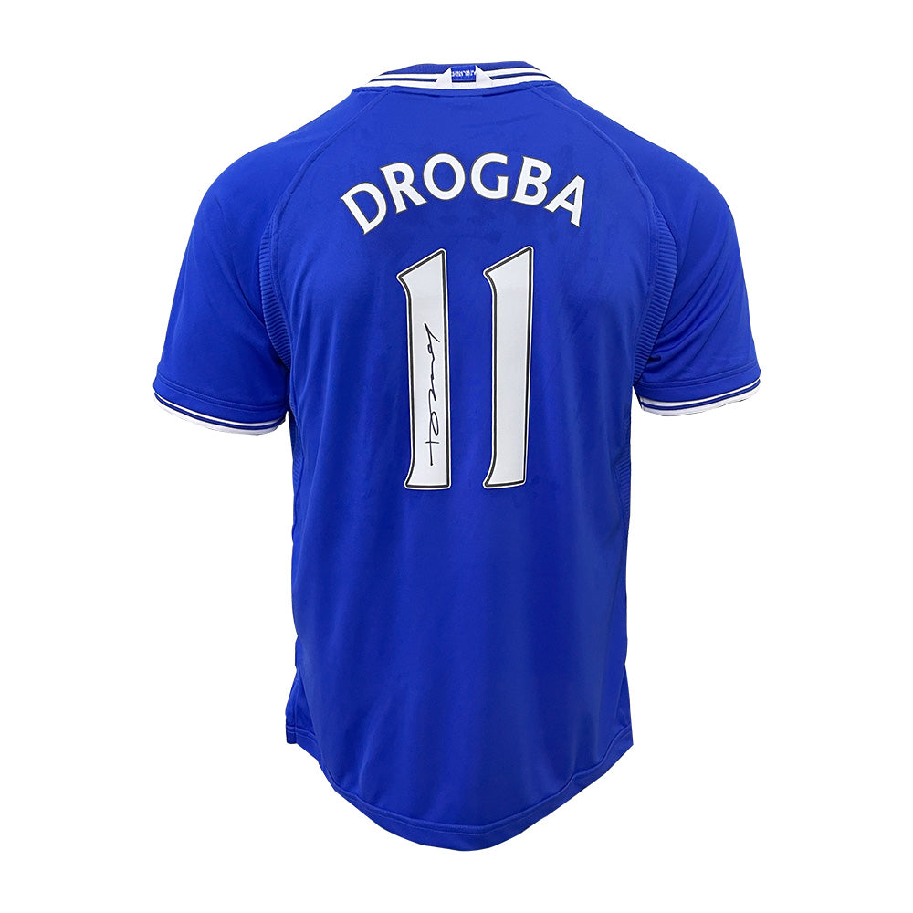 John Terry & Didier Drogba Signed Chelsea Jerseys Bundle
