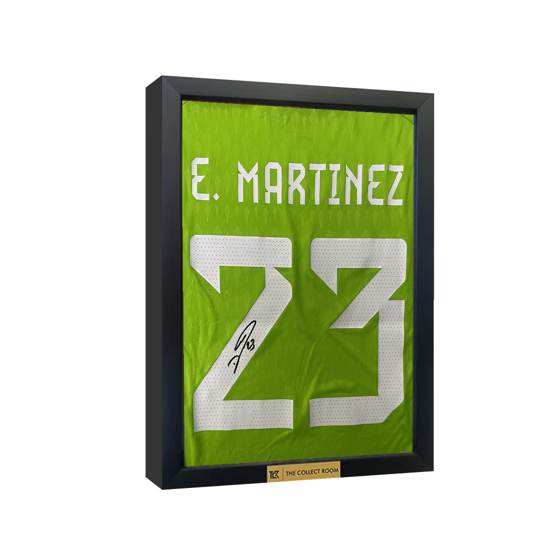 Emiliano Martinez Signed Argentina Goal Keeper 2022-23 World Cup Jersey