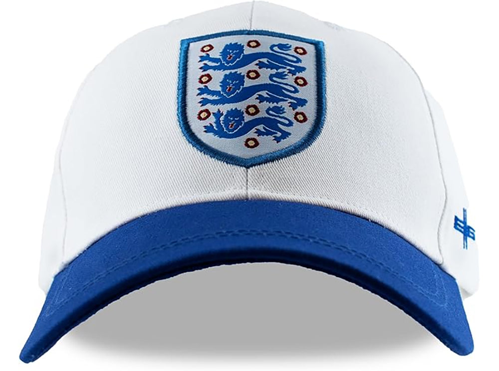 England FA Contrast Baseball Cap White Blue