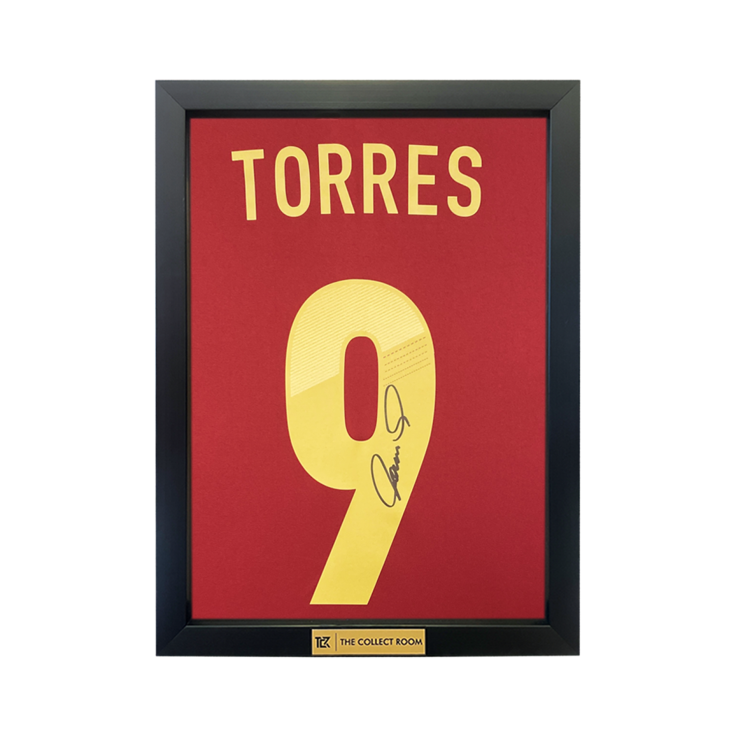 Fernando Torres Signed Spain Jersey