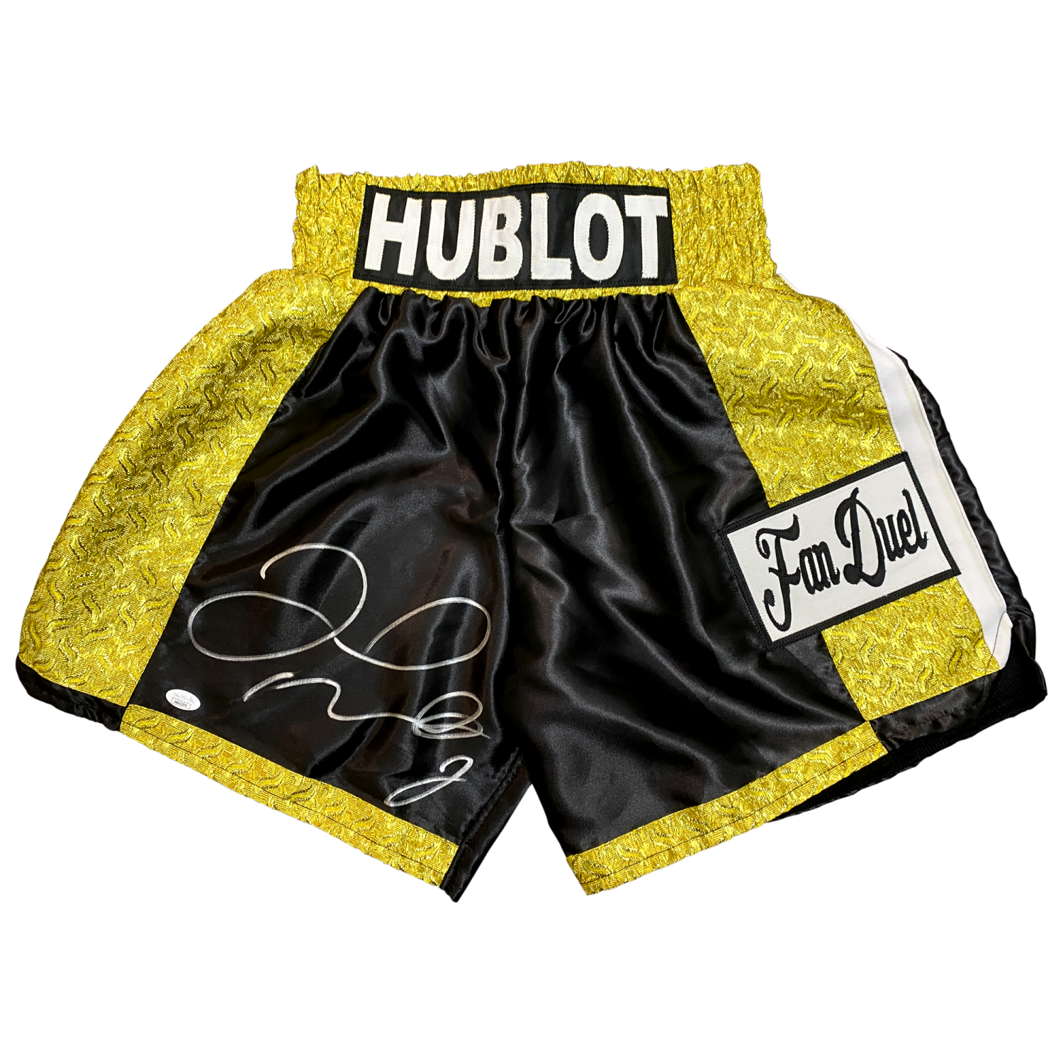 Floyd Mayweather Jr. signed Hublot Trunk Framed display