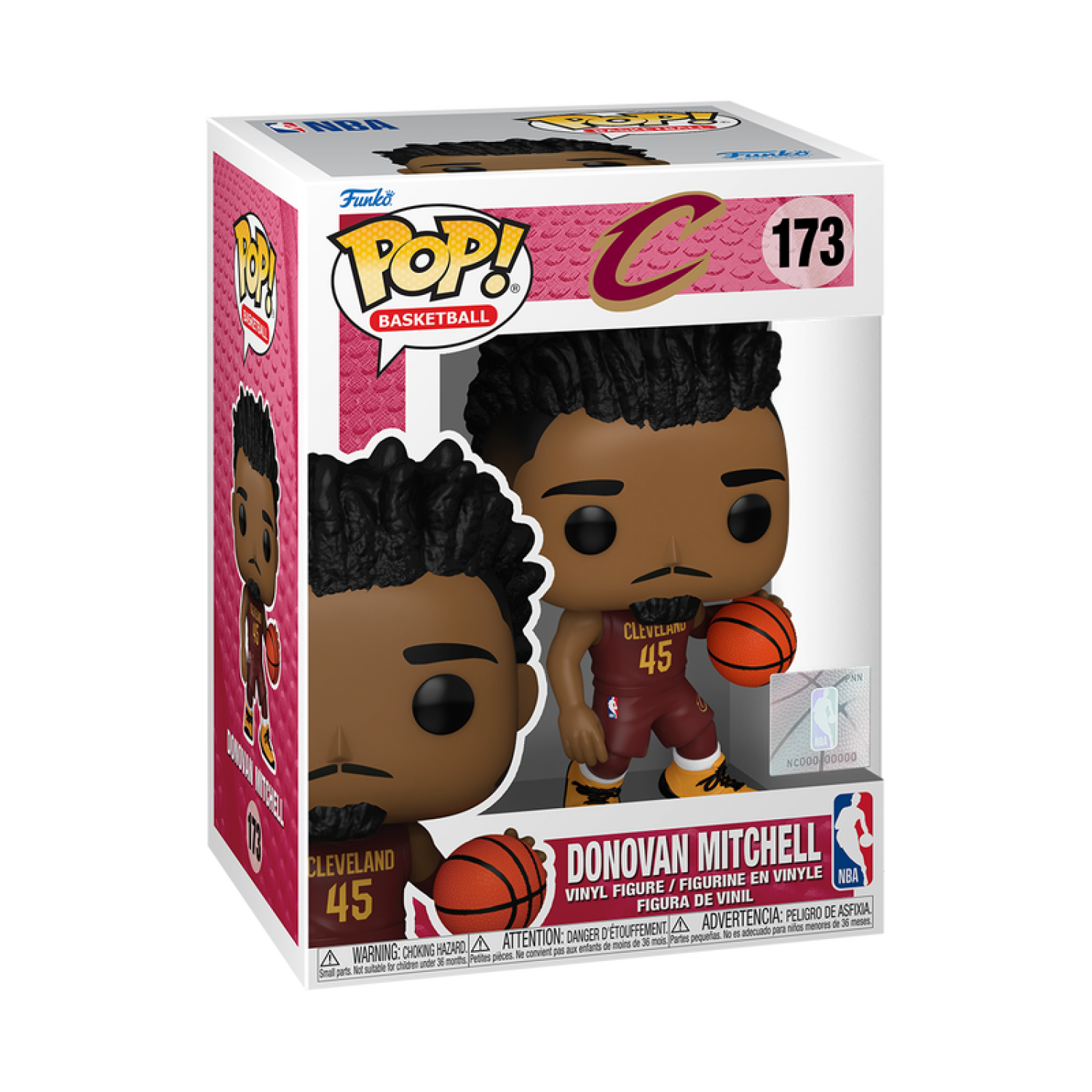 Pop Basketball NBA Cavs - Donovan Mitchell