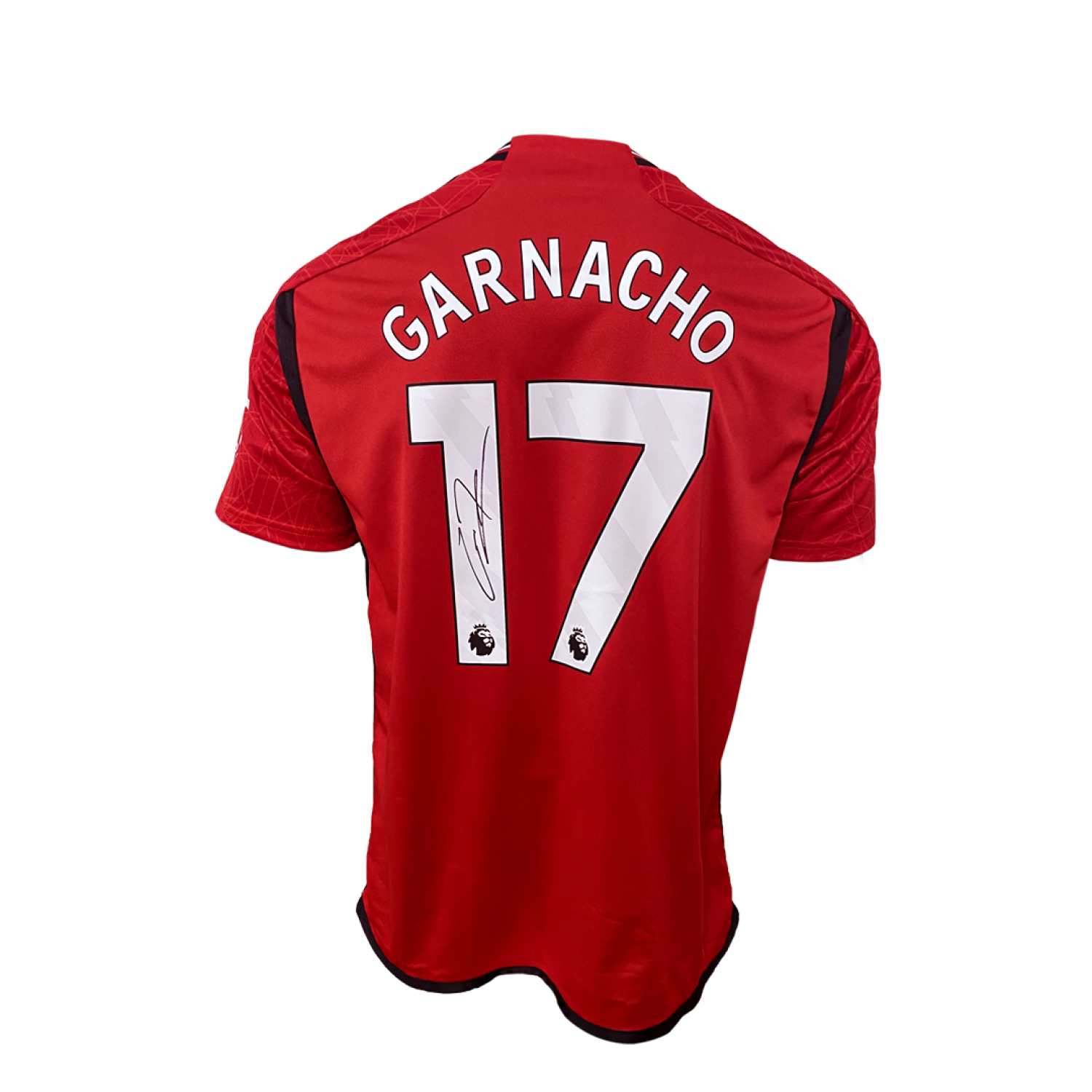 Alejandro Garnacho Signed Manchester United Jersey