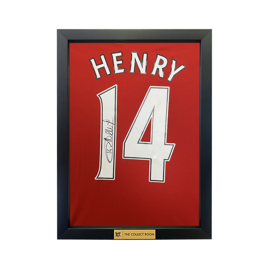Thierry Henry signed jersey