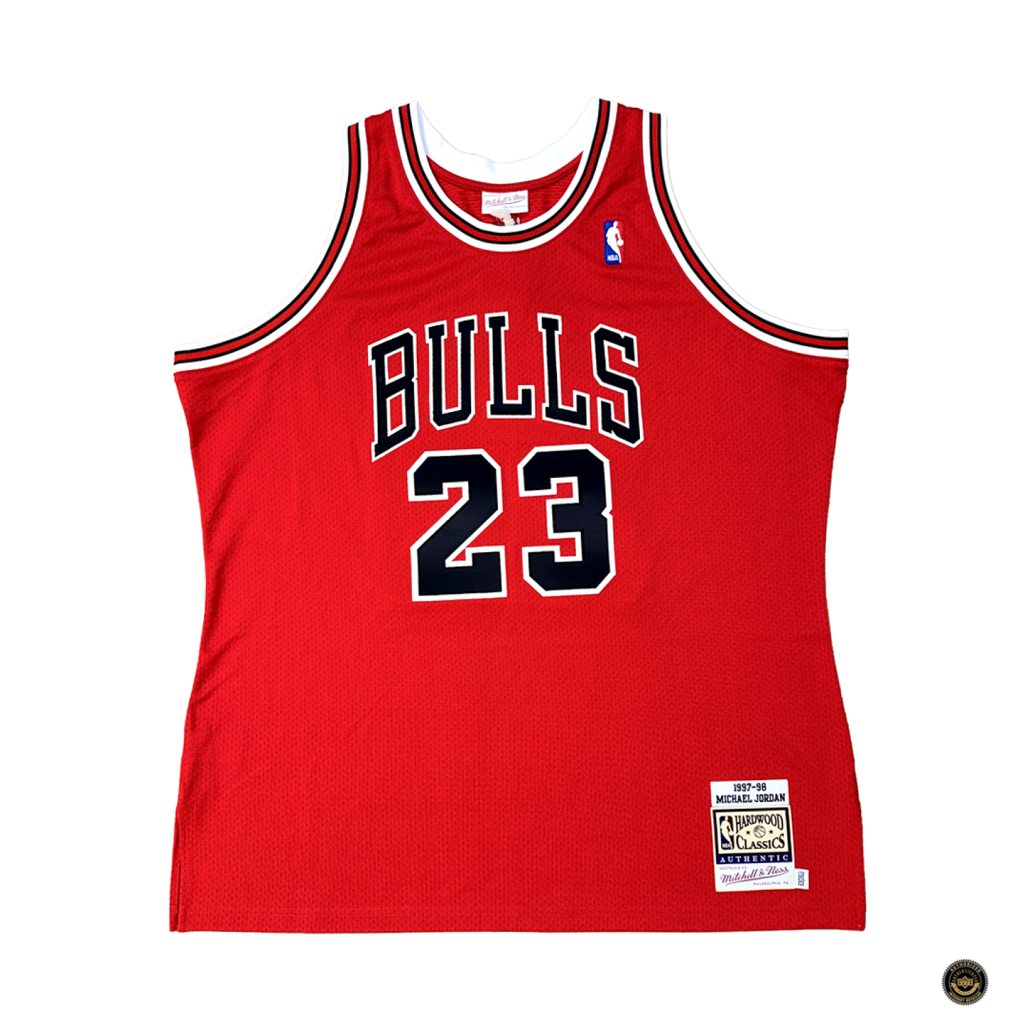 Michael Jordan Signed Chicago Bulls 1997-98 Away Jersey