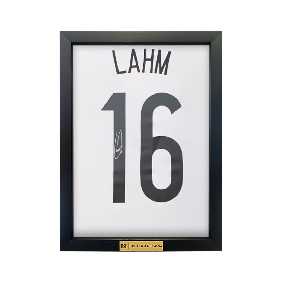 Philipp Lahm Back Signed Germany 2014-15 Home Shirt