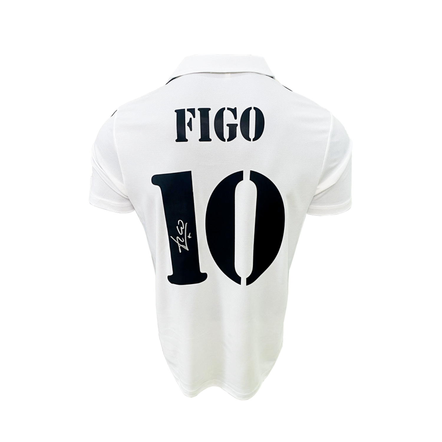 Luis Figo Signed Real Madrid Jersey