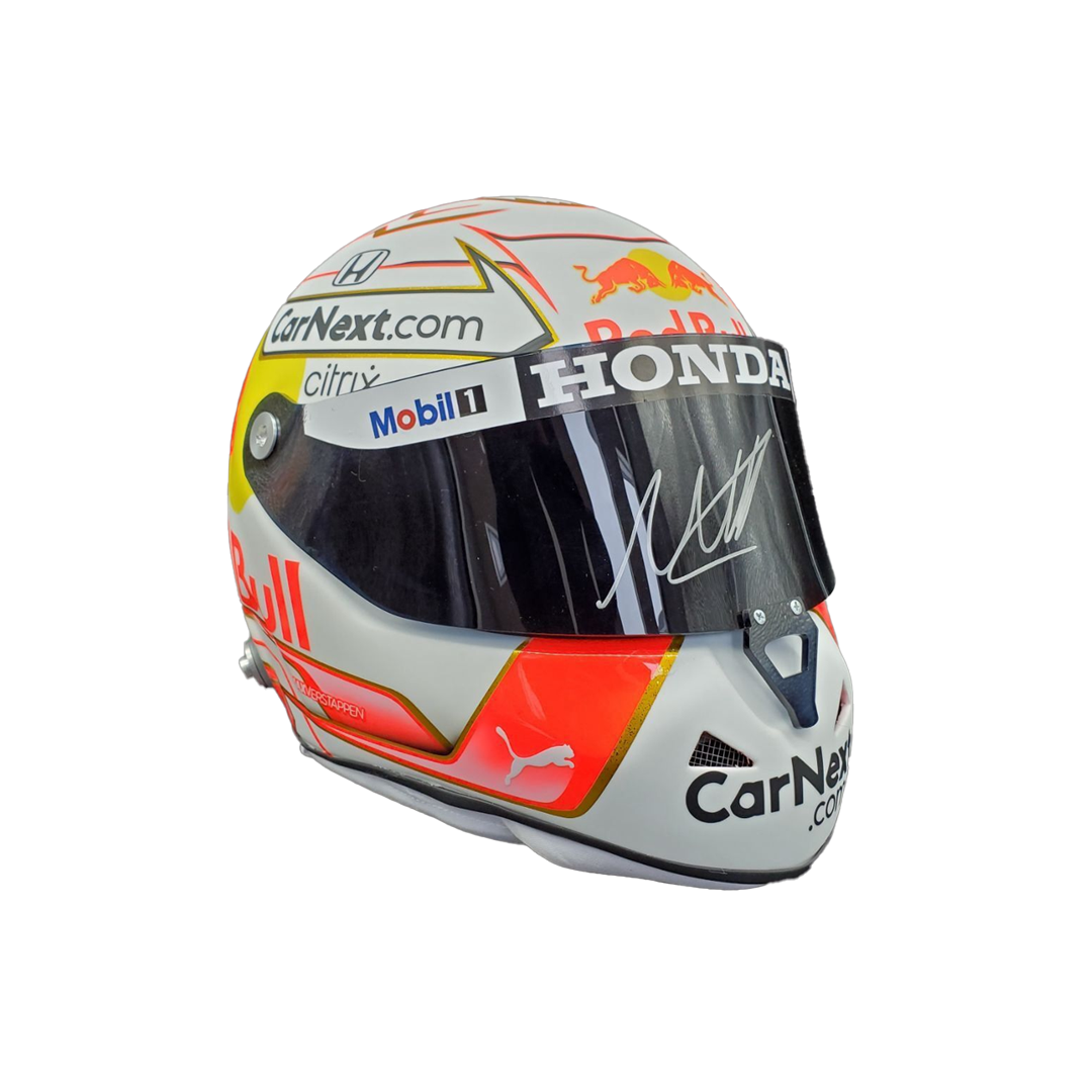 Max Verstappen signed 1:1 Full Scale Signed Helmet Visor