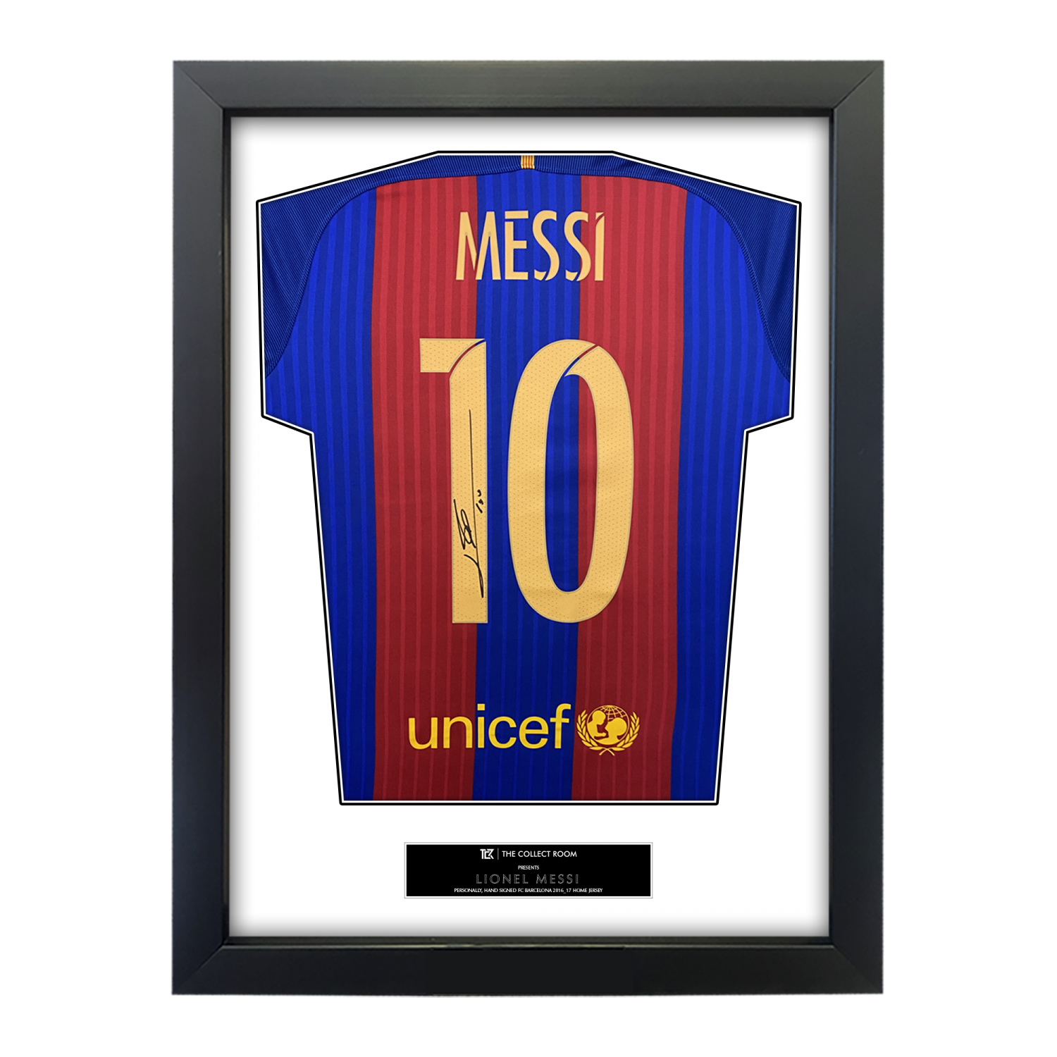 Lionel Messi Authentic Signed Shirt – Barcelona 2016-17 Collectible