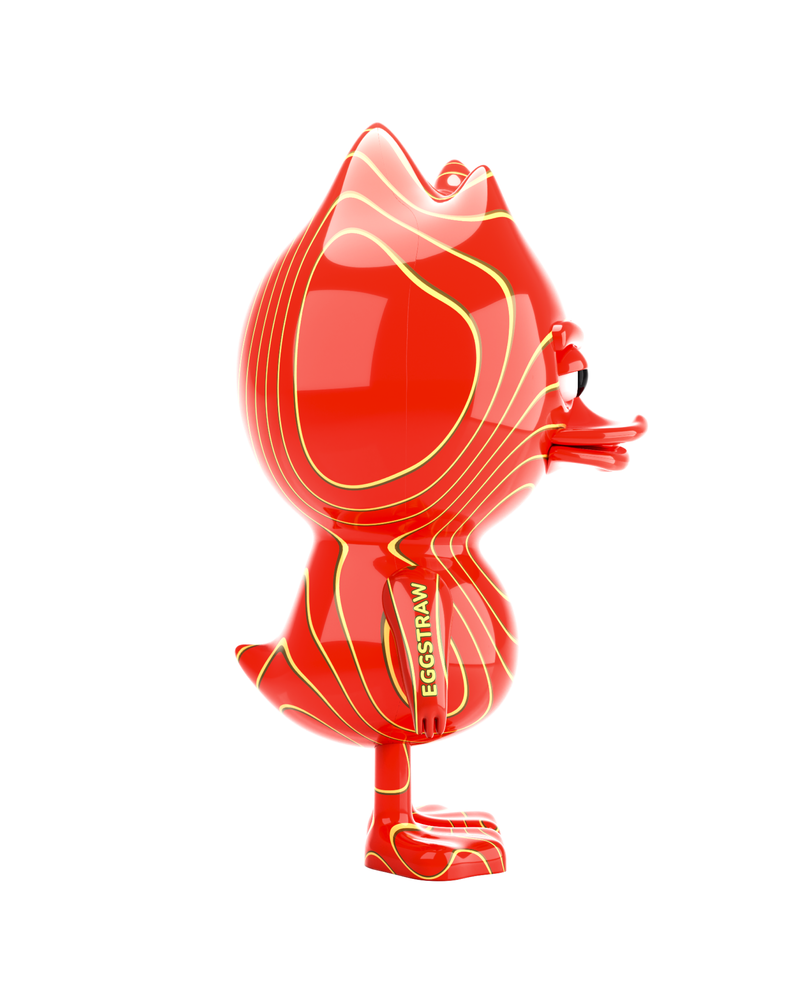 TUD x Chupa Chups – Eggstraw: A Strawberry-Inspired Art Drop