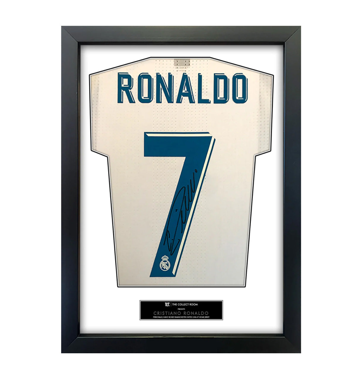 Cristiano Ronaldo Real Madrid - Personally Hand-Signed Jersey