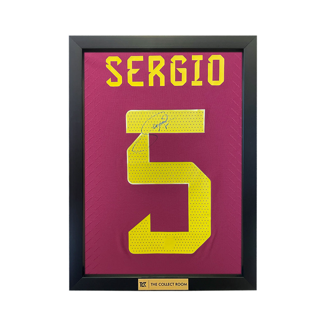 Sergio Signed Jersey