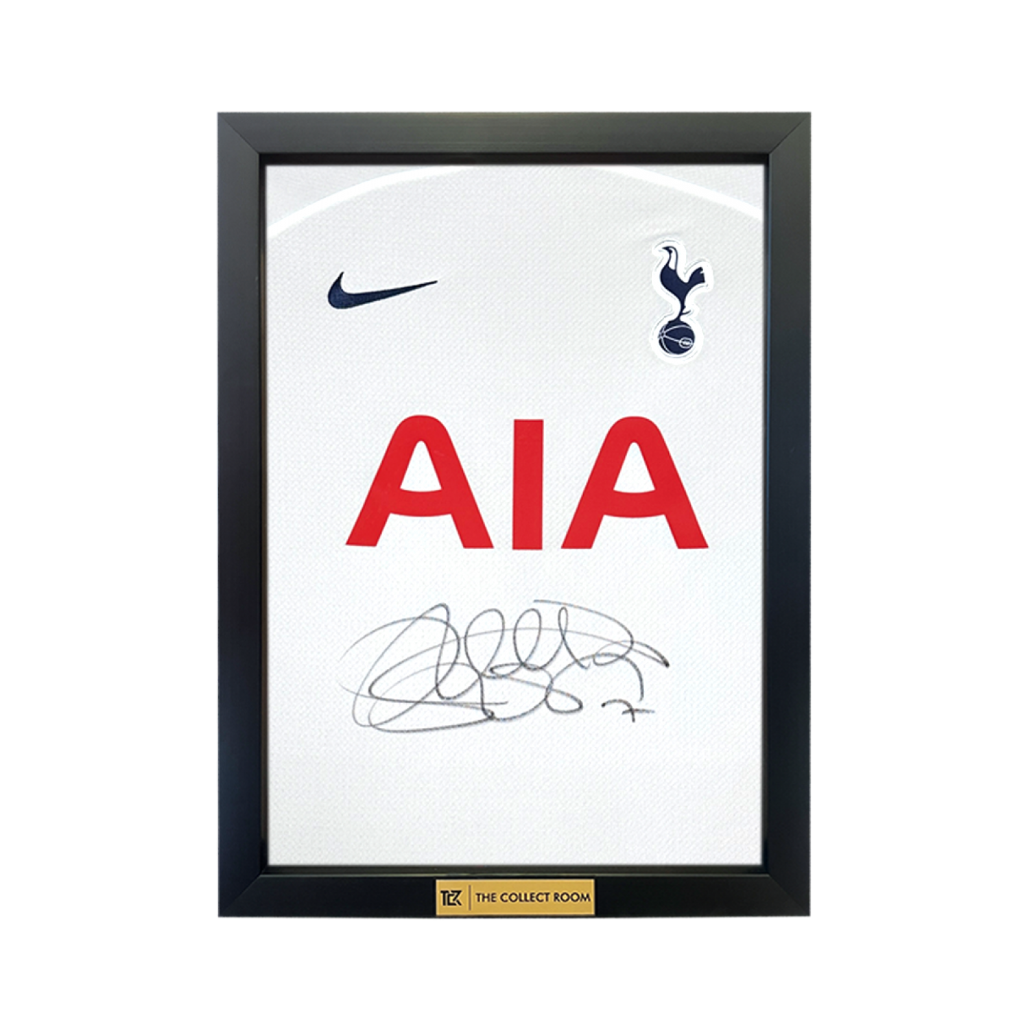 Son Heung-min Front Signed Tottenham Hotspur Jersey