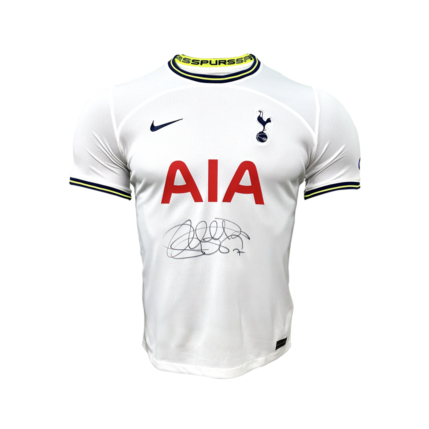 Son Heung-min Front Signed Tottenham Hotspur Jersey