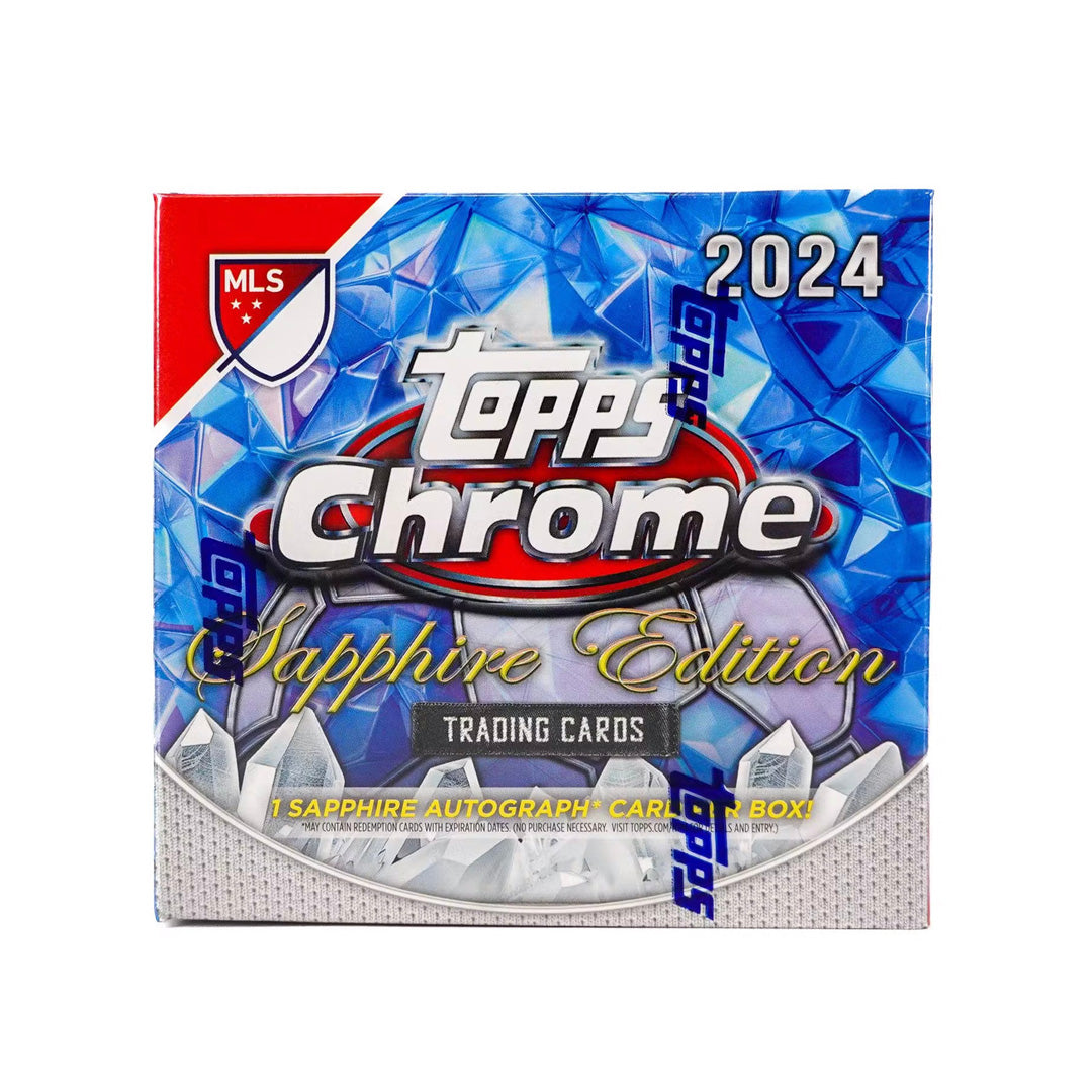 2024 Topps MLS Chrome Soccer Sapphire Edition Box