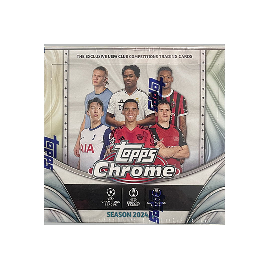 2024 Topps UEFA Chrome Soccer Hobby Box