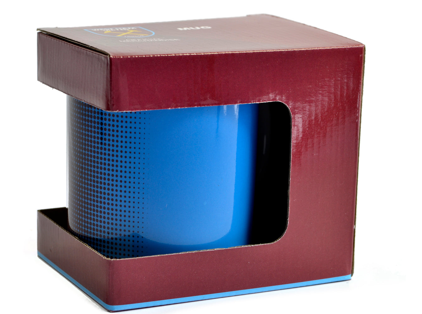 West Ham United Halftone 11oz Boxed Mug- Size One Size