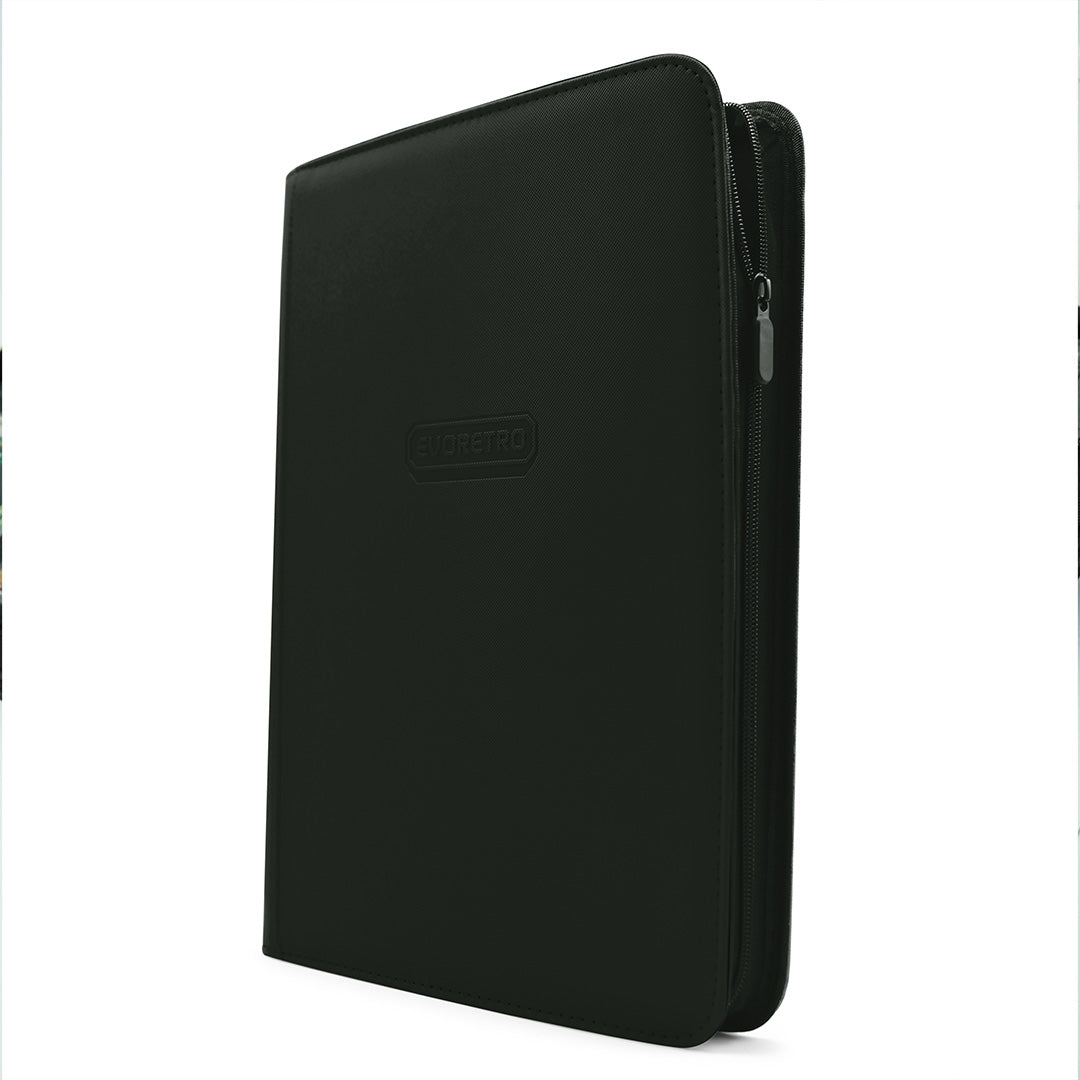 EVORETRO Regular Card Binder with Zipper- Black