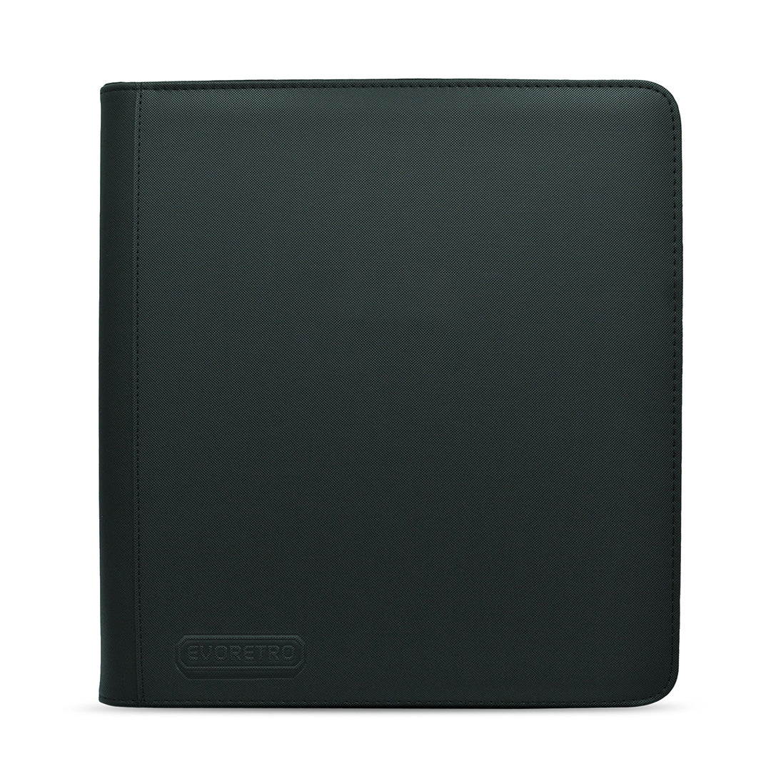 EVORETRO 4x3 Binder with Zipper - Black