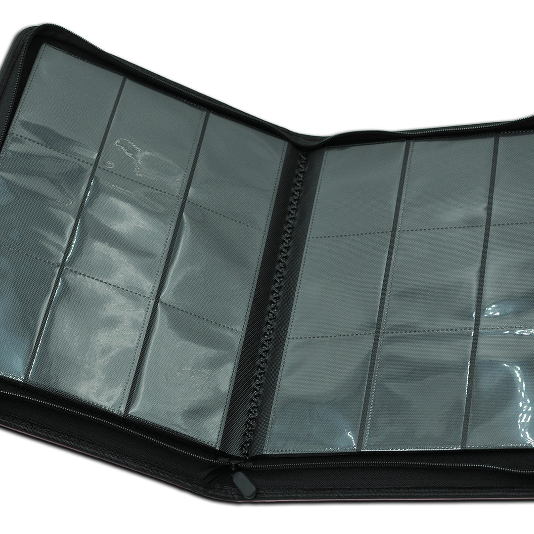 EVORETRO Regular Card Binder with Zipper- Black