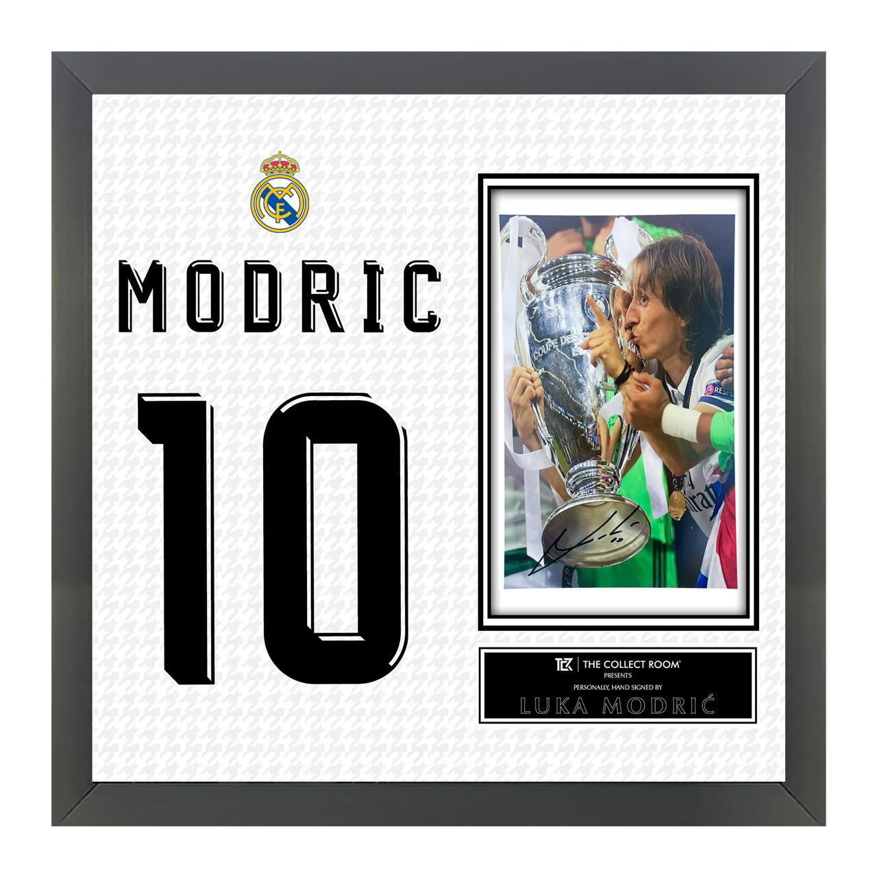 Luka modric signed UCL Winner 2017 Image