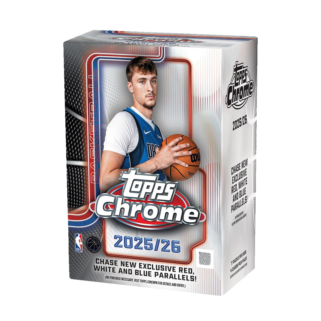2025-26 Topps Chrome Update Series Basketball Blaster Box