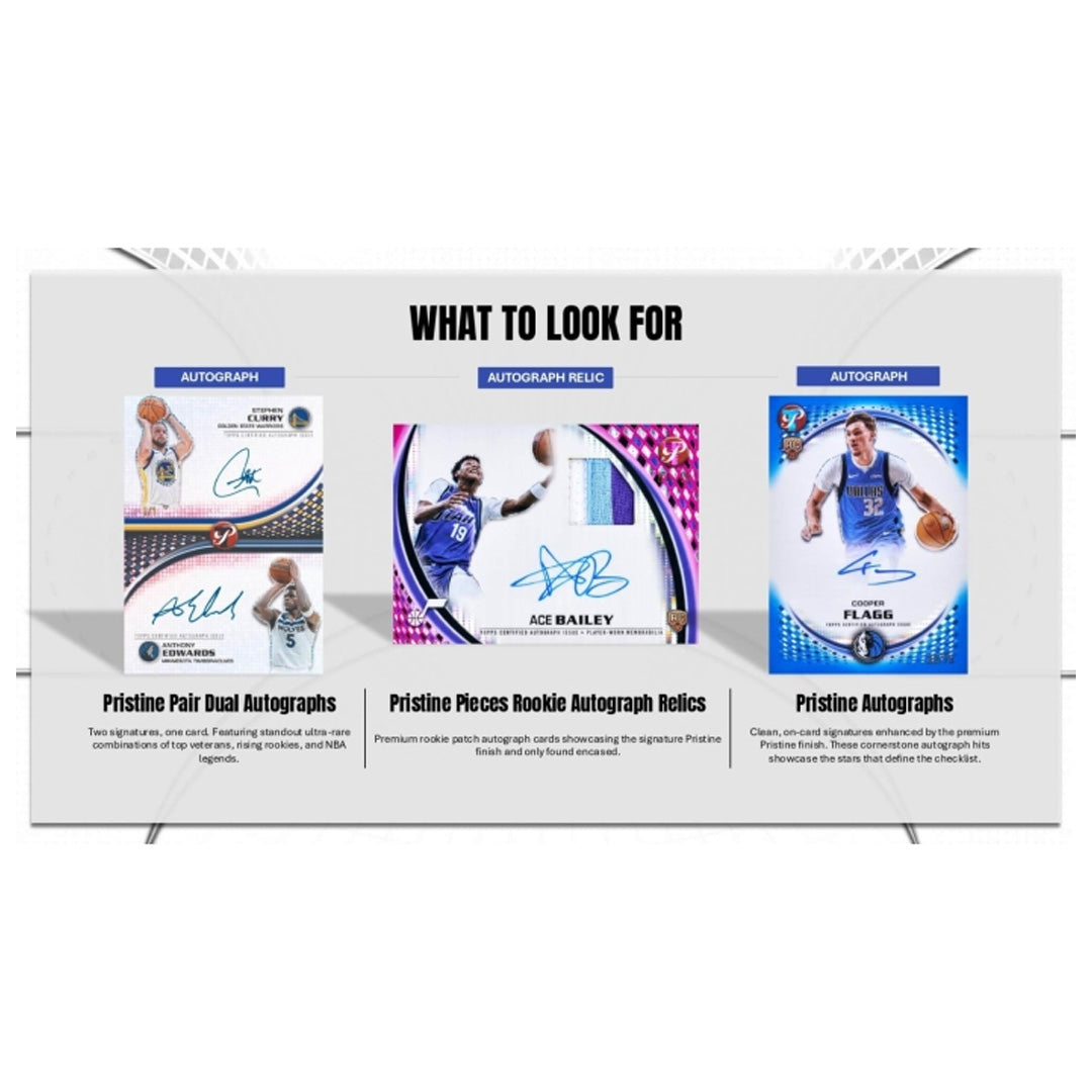 2025-26 Topps Pristine Basketball Hobby Box