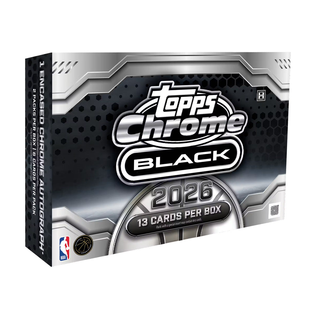 2025-26 Topps Chrome Black Basketball Hobby Box