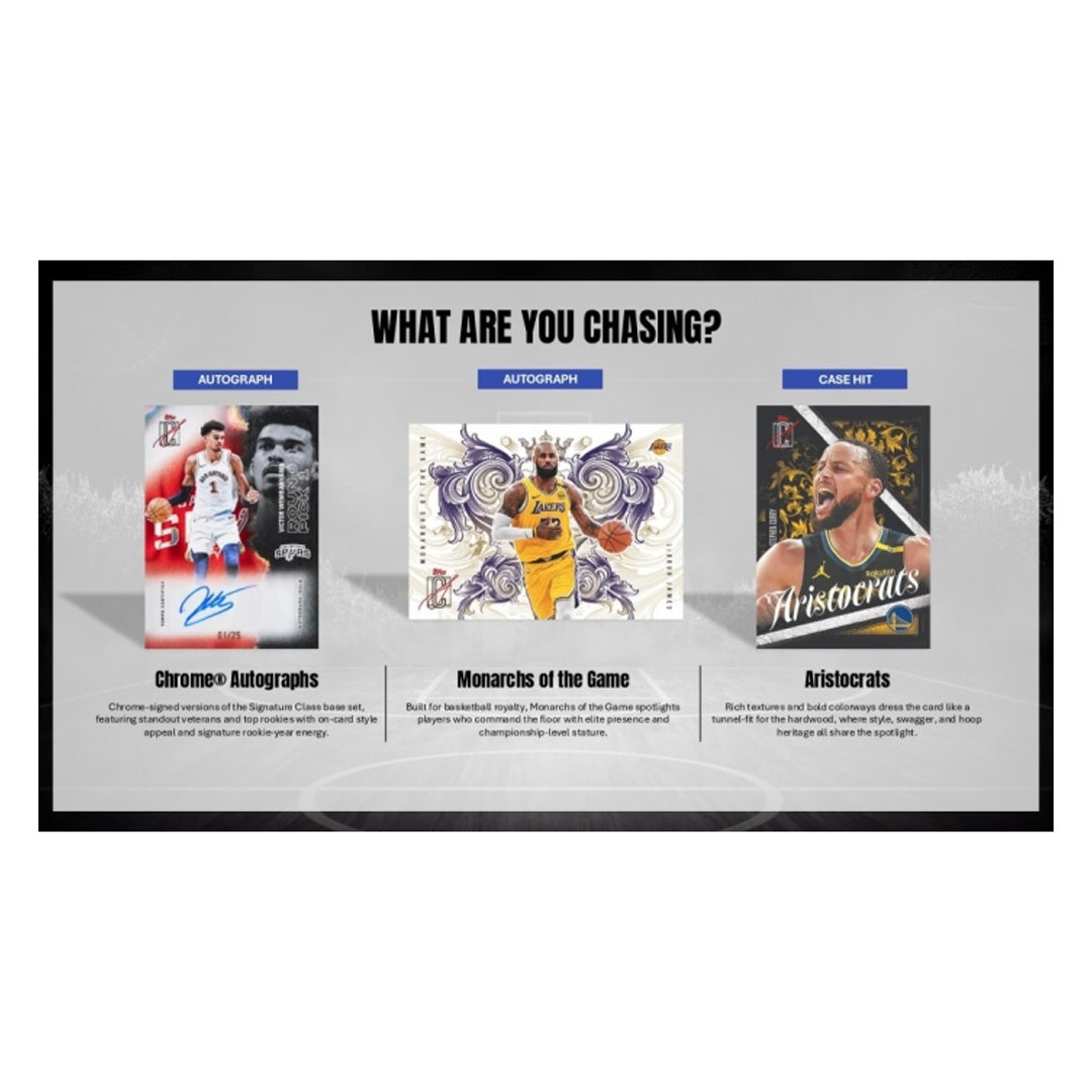 2025-26 Topps Signature Class Basketball Blaster Box