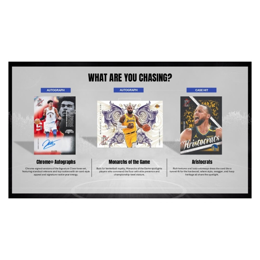 2025-26 Topps Signature Class Basketball Mega Box
