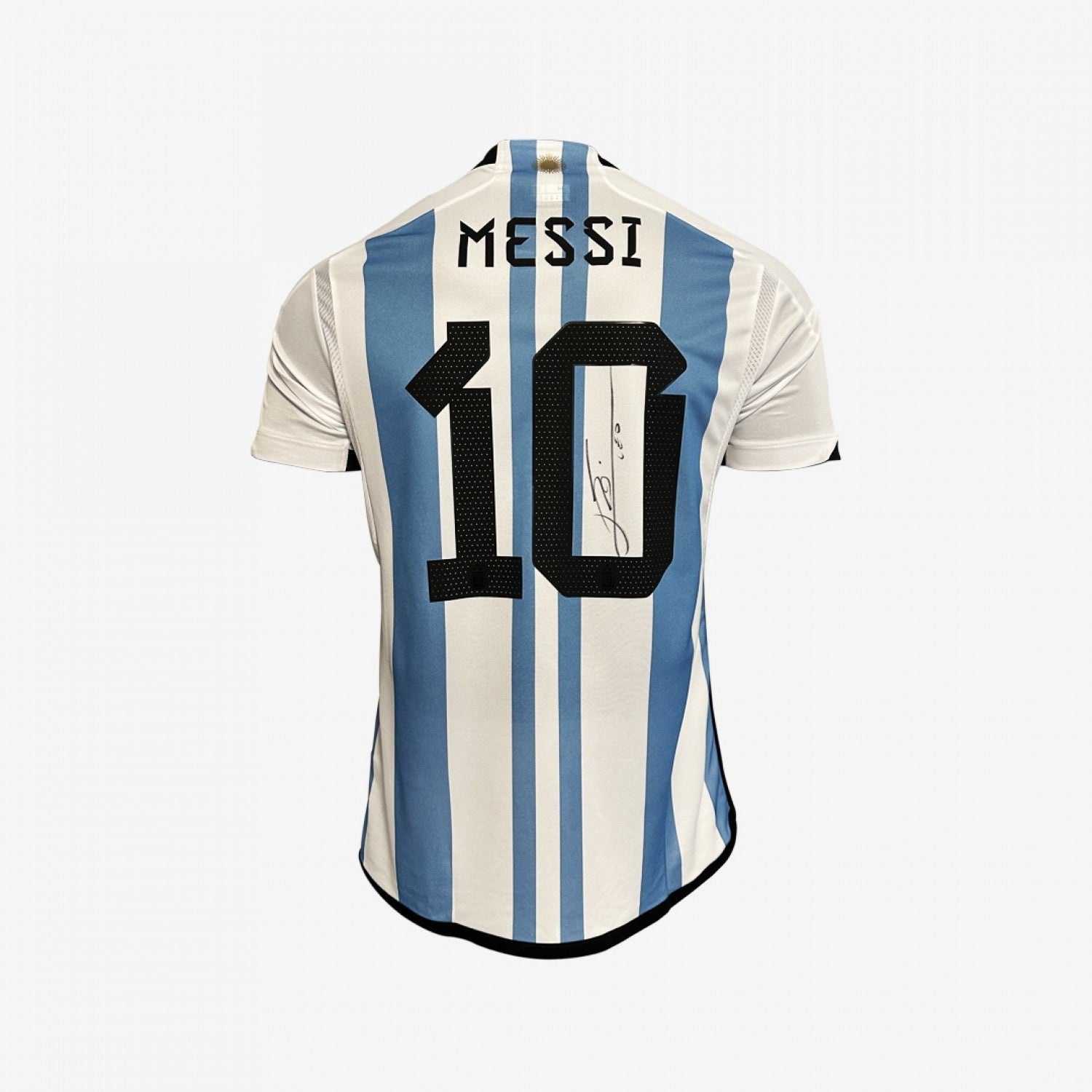 Lionel Messi Official Back Signed Argentina 2022-23 Home Jersey