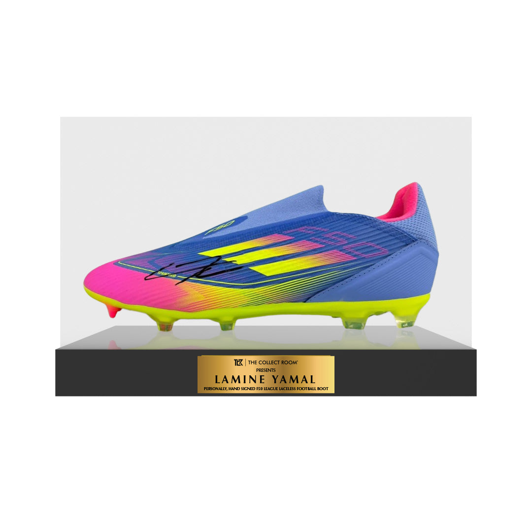 Lamine Yamal Signed Football Boot