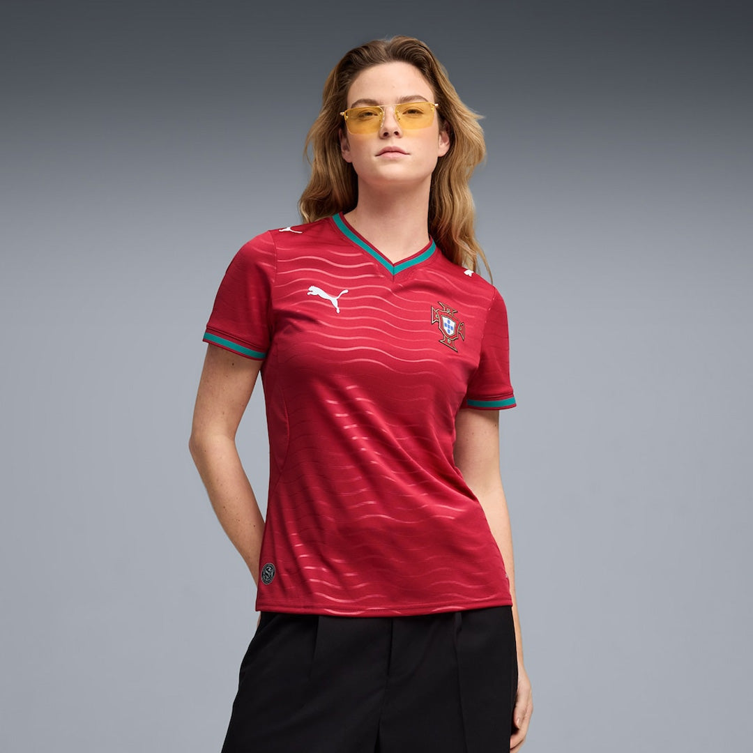Portugal National Team World Cup 2026 Home Fans Jersey Women’s without Name and Number