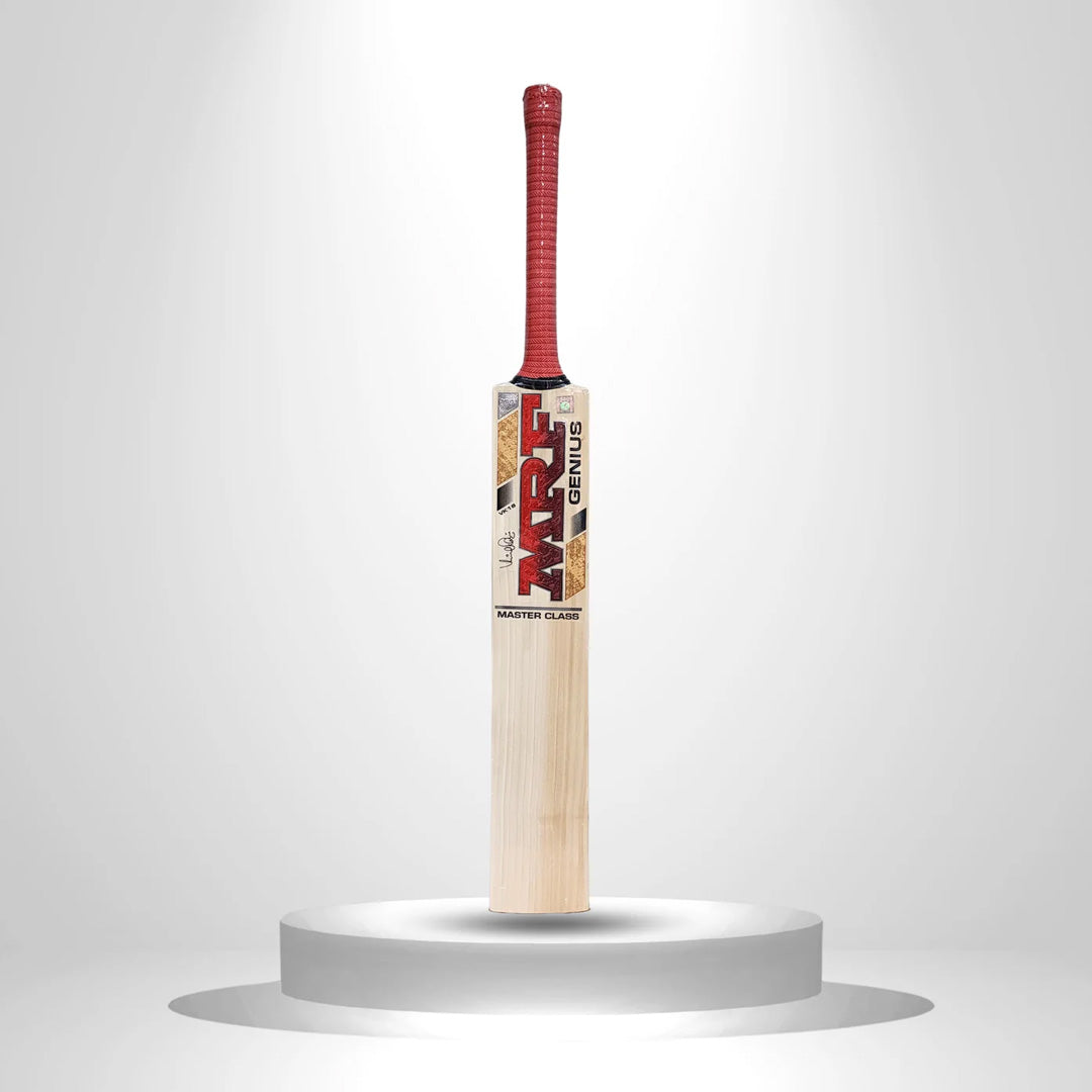 MRF Genius Master Class English Willow Cricket Bat - SH
