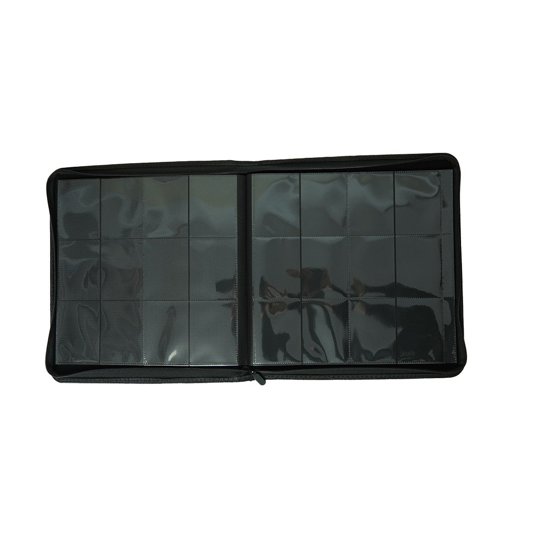 EVORETRO 4x3 Binder with Zipper - Black