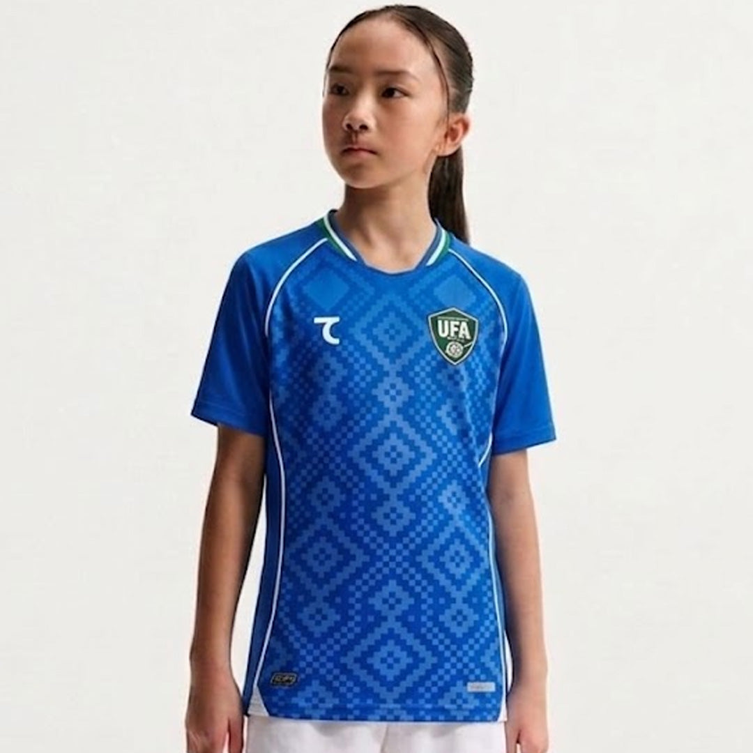 Uzbekistan National Team  World Cup 2026 Home Jersey - Kids Unisex