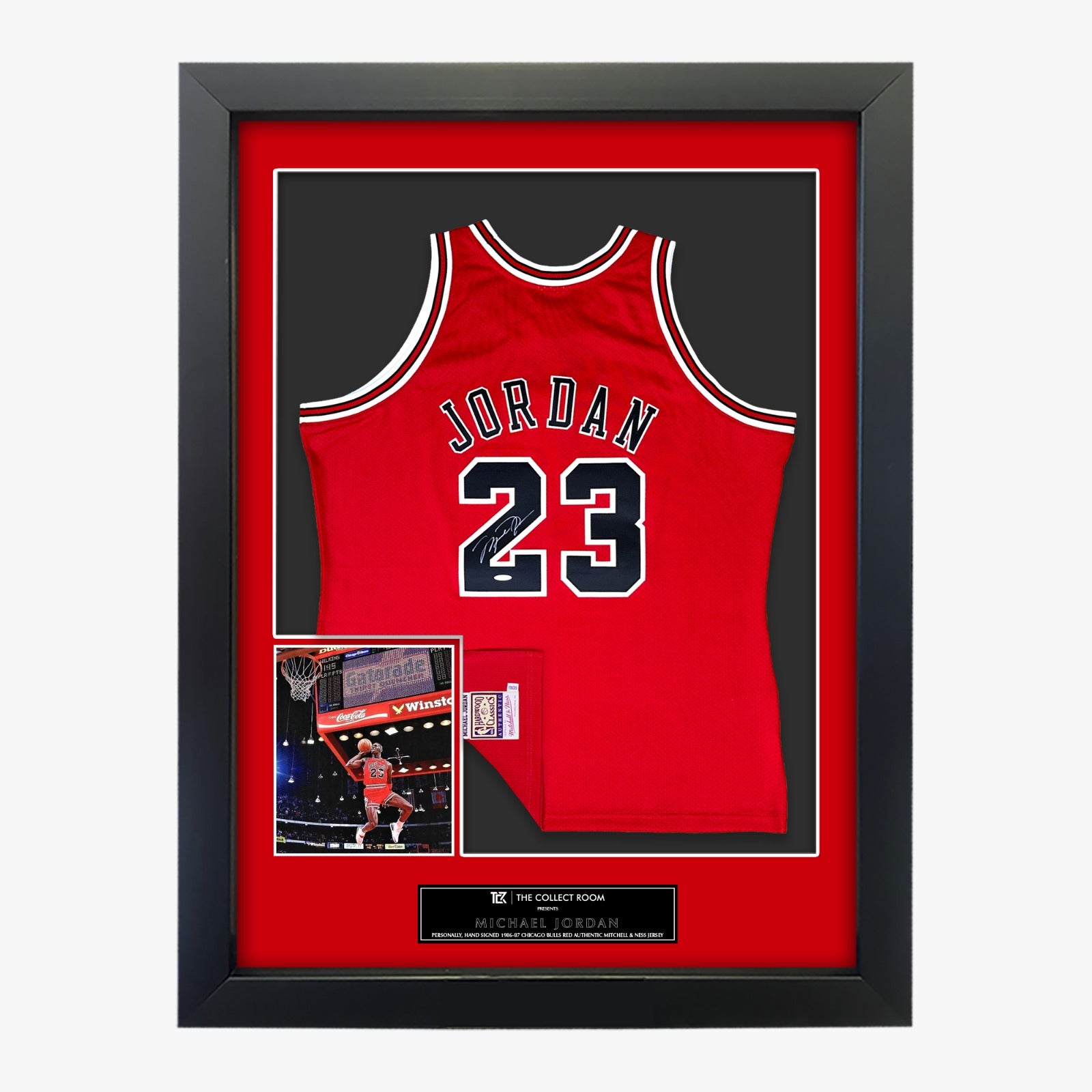 Michael Jordan - Personally Hand-Signed Jersey