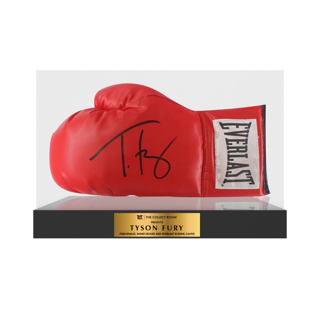 Tyson Fury Signed Boxing Glove